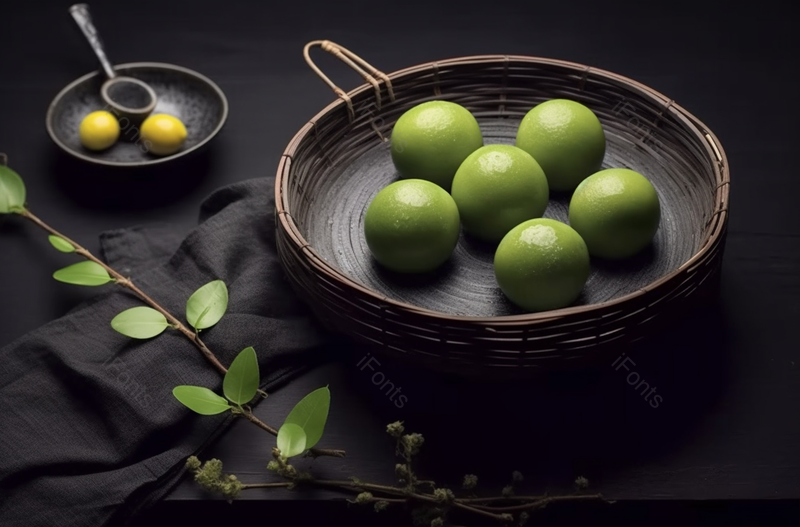 青团小吃瓷器美味点心饮食传统,高清,摄影图,摄影图片,图片大全,摄影图免费下载